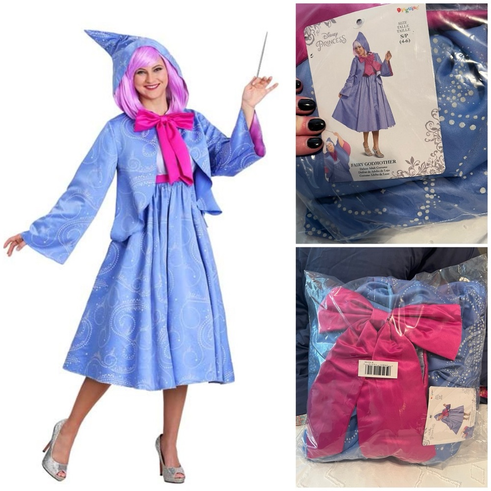 Fairy Godmother Adult Costume S 2/4